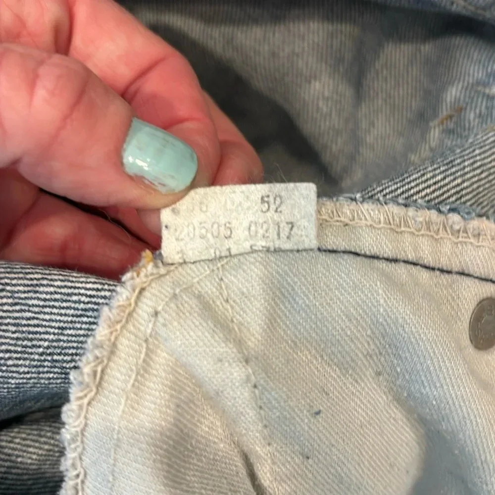 Vintage Levi’s Jeans Orange Tab 550 36x31